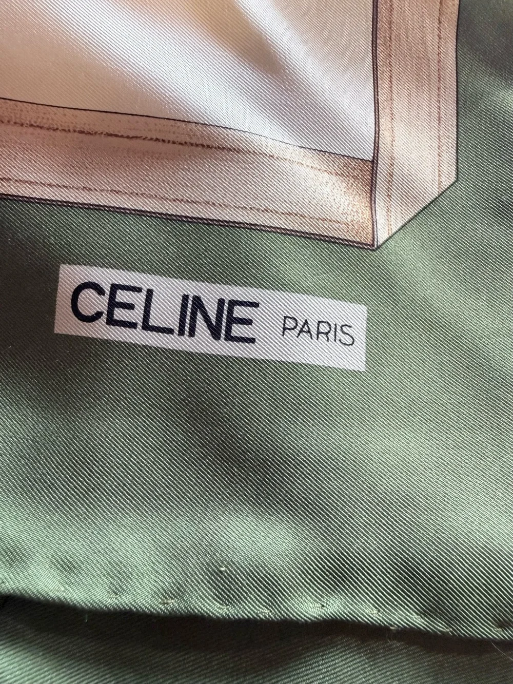 Celine Les Fontaux des Champions Silk Scarf